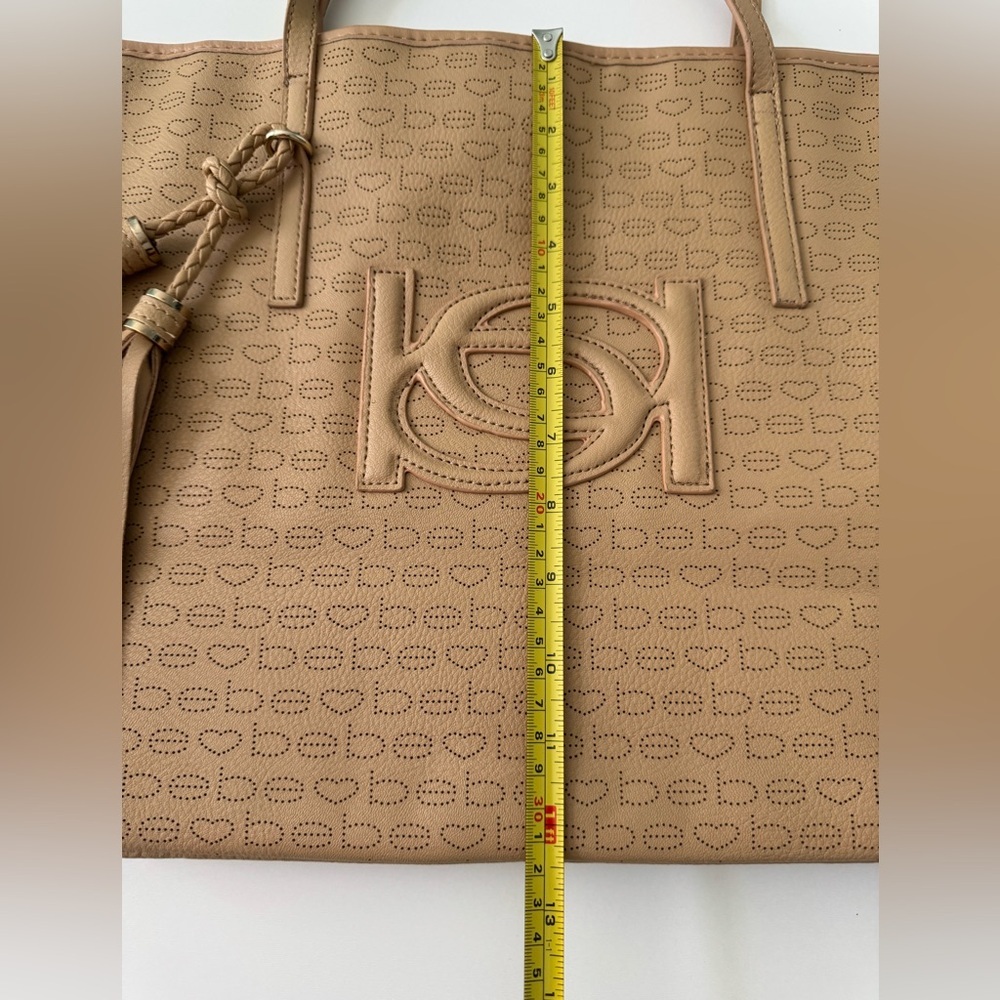 Bebe Large Tote Bag with Tassels - Picture 9 of 12